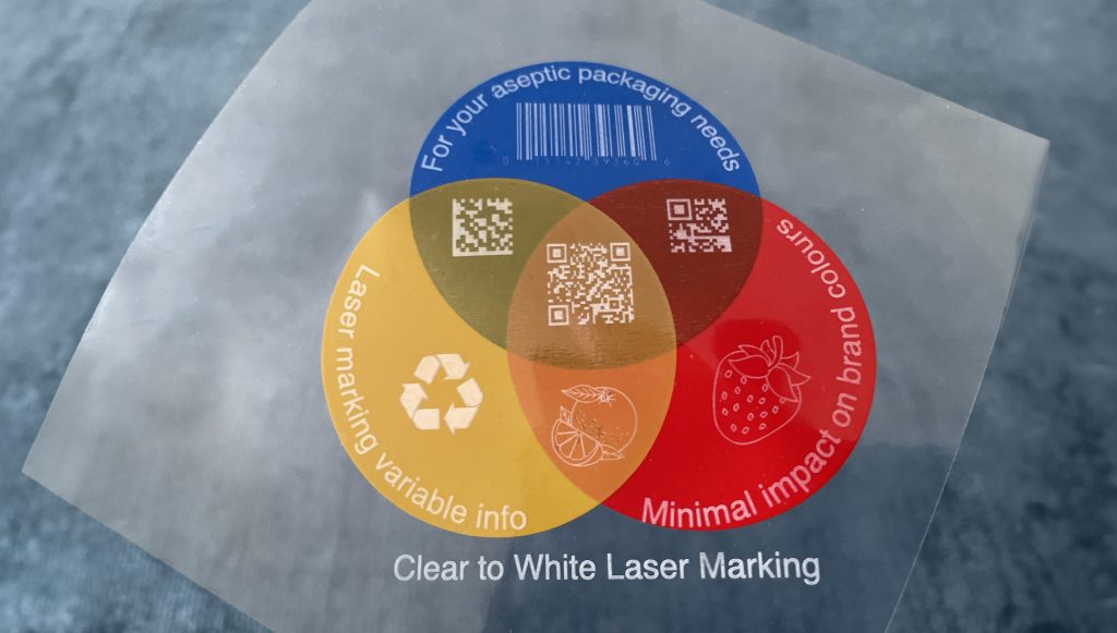 DataLase Clear to White