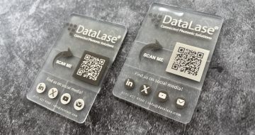 DataLase masterbatch pigment technology with dual colour solution for clear plastics